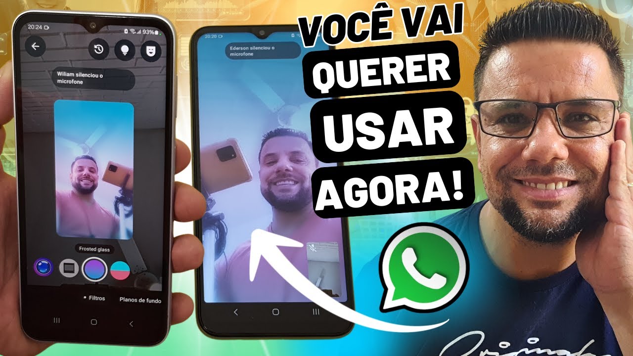 Como colocar filtro nas chamadas de vídeo do whatsapp de forma simples e rápida 1 como colocar filtro na chamada de video do whatsapp