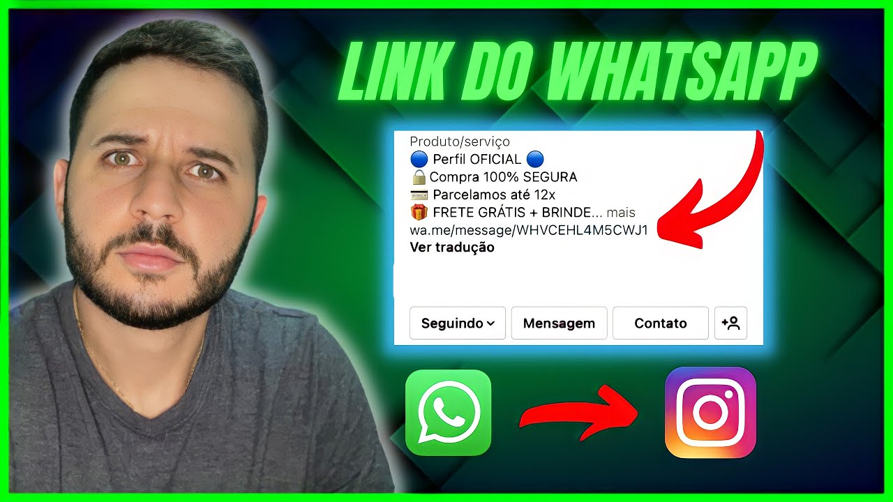 Como colocar link do WhatsApp no Instagram com mensagem automática de forma simples 1 como colocar link do whatsapp no instagram com mensagem automática