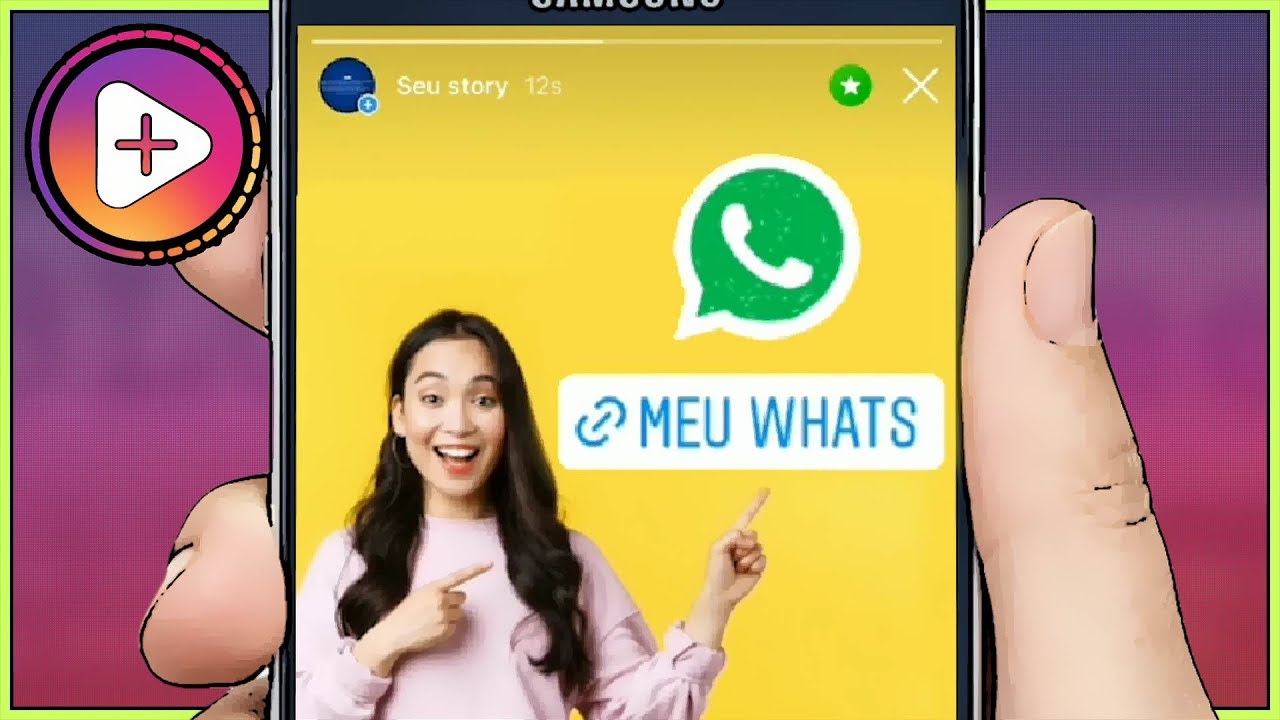 Como adicionar link do WhatsApp nos stories do Instagram passo a passo 1 como colocar link do whatsapp nos stories do instagram