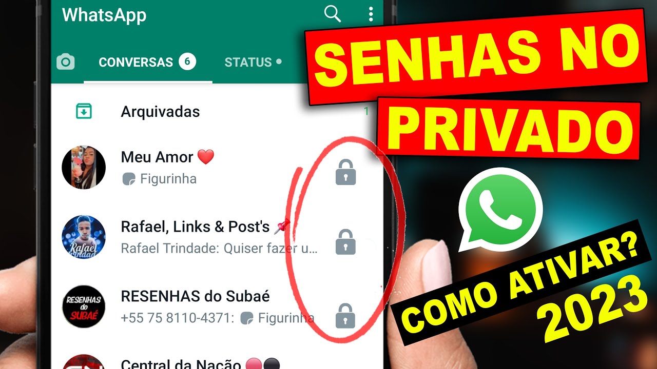 Como colocar senha nas conversas do WhatsApp de forma simples e segura 1 como colocar senha nas conversas do whatsapp