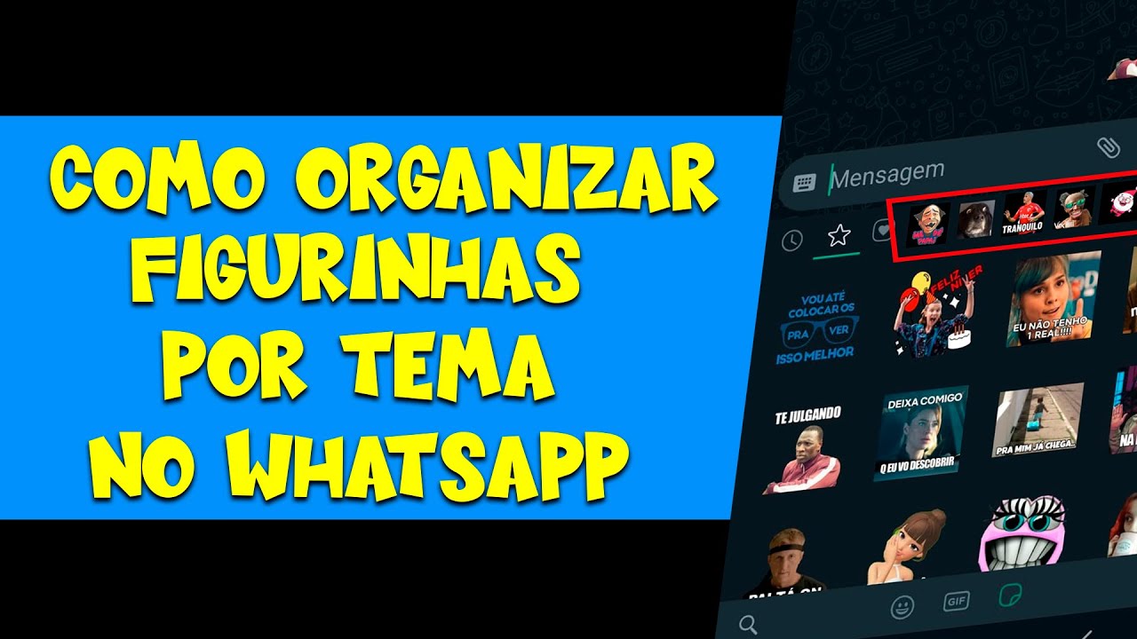 Como Organizar Figurinhas no WhatsApp: Dicas e Passo a Passo 1 como organizar figurinhas whatsapp