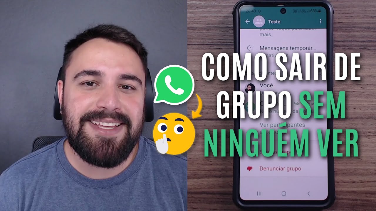 Como sair de grupo de whatsapp silenciosamente sem ser notado 1 como sair de grupo de whatsapp silenciosamente