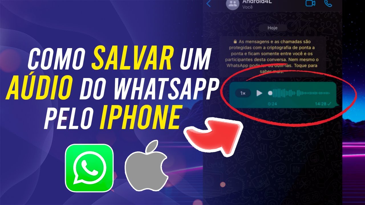 Como salvar áudios do WhatsApp no iPhone: guia prático e fácil 1 como salvar audios do whatsapp no iphone