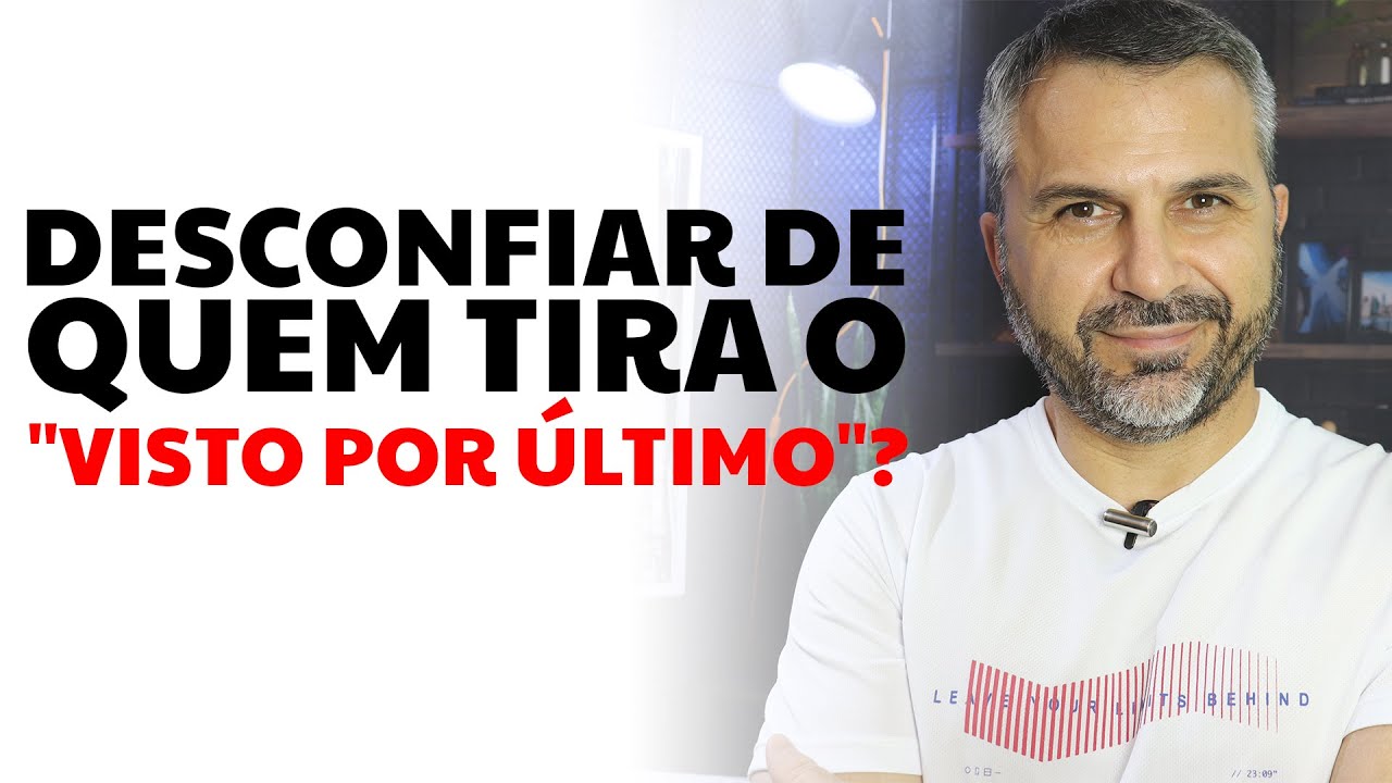 Desconfie de quem tira o visto por último no WhatsApp: 5 razões para ficar atento 1 desconfie de quem tira o visto por ultimo do whatsapp