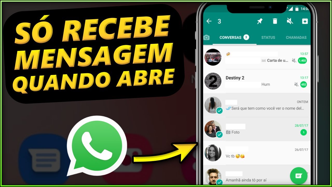 WhatsApp só recebe mensagem quando aberto: descubra como resolver este problema 1 whatsapp so recebe mensagem quando aberto